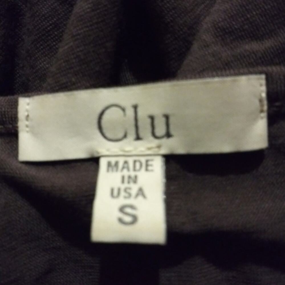Clu Gray Side Rouched Dress Size Small - Picture 2 of 3